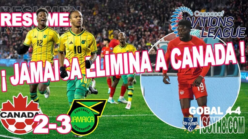 Resumen y Goles Canadá 2-3 Jamaica Cuartos Final