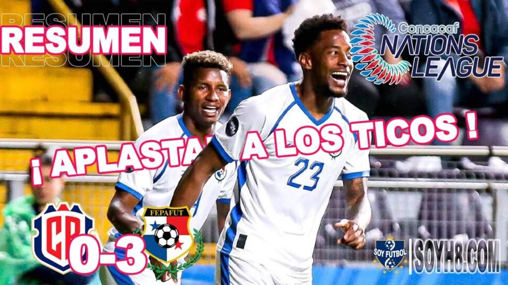 Resumen y Goles Costa Rica 0-3 Panamá Cuartos Final