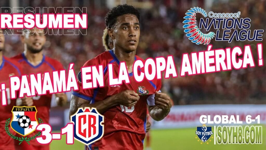 Resumen y Goles Panamá 3-1 Costa Rica Cuartos Final