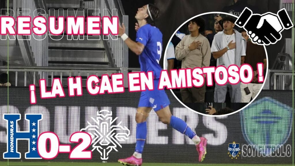 Resumen y Goles Honduras 0-2 Islandia Amistoso