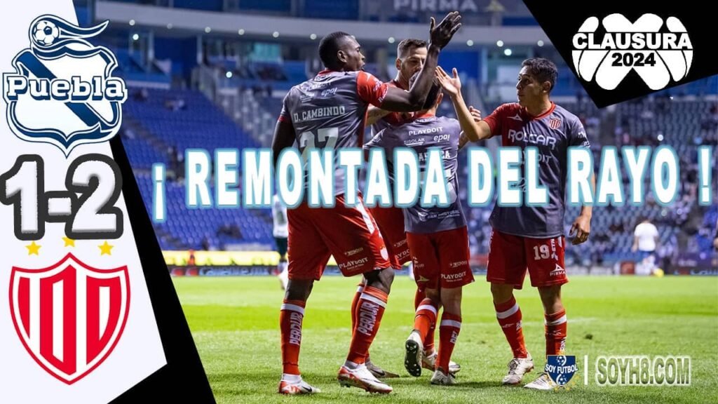 Resumen y Goles Puebla vs Necaxa 1-2