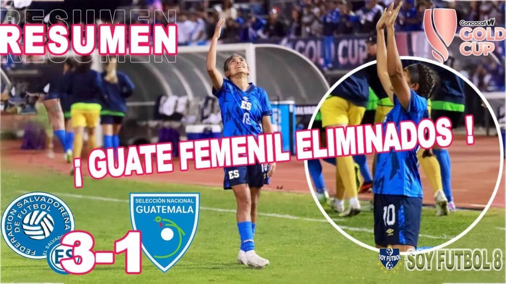 Resumen y Goles El Salvador vs Guatemala 3-1