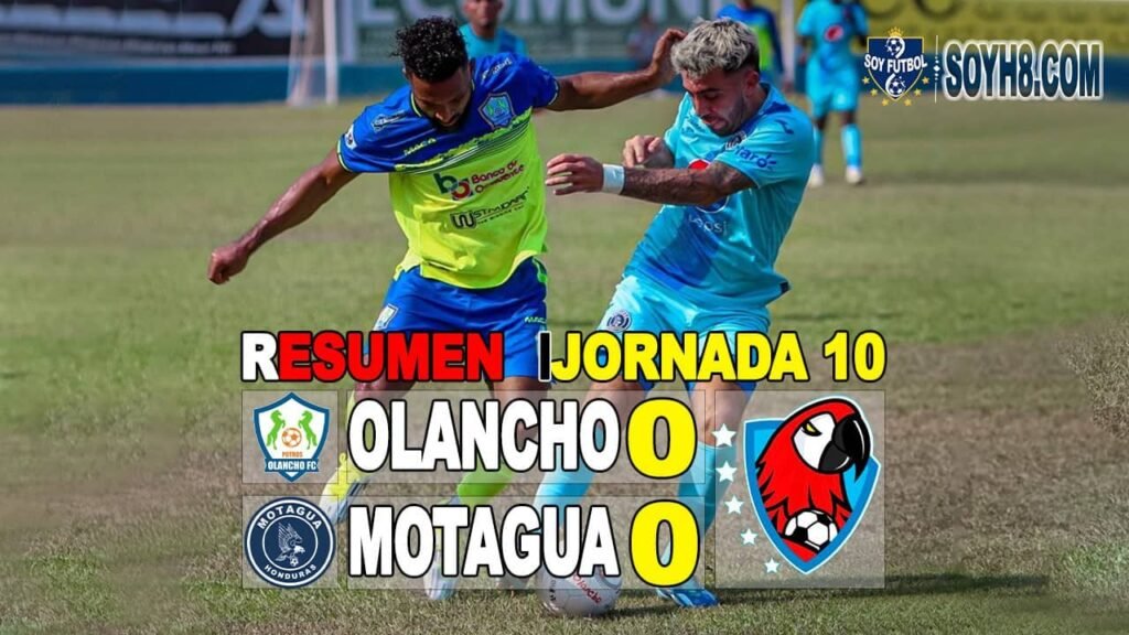 Resumen Olancho FC vs Motagua 0-0