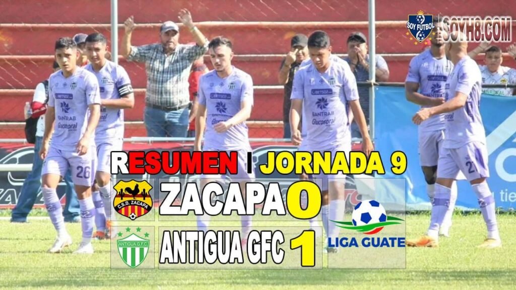 Resumen y Gol Zacapa vs Antigua GFC 0-1