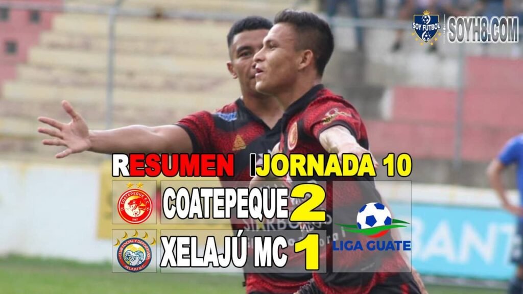 Resumen y Goles Coatepeque FC vs Xelajú MC 2-1