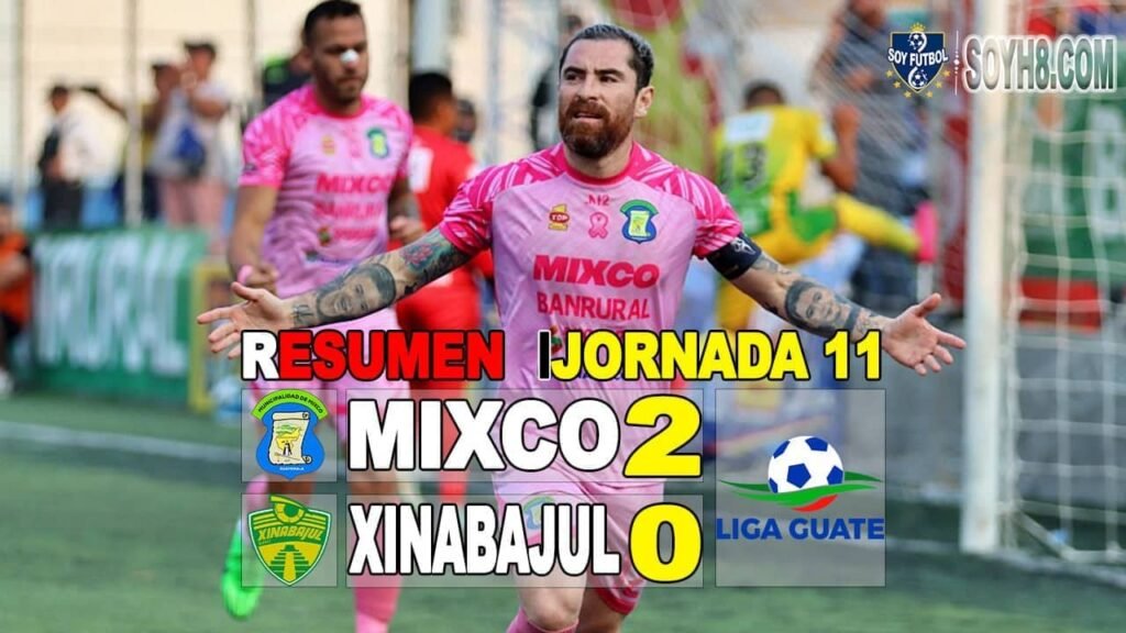 Resumen y Goles Mixco vs Xinabajul Huehue 2-0