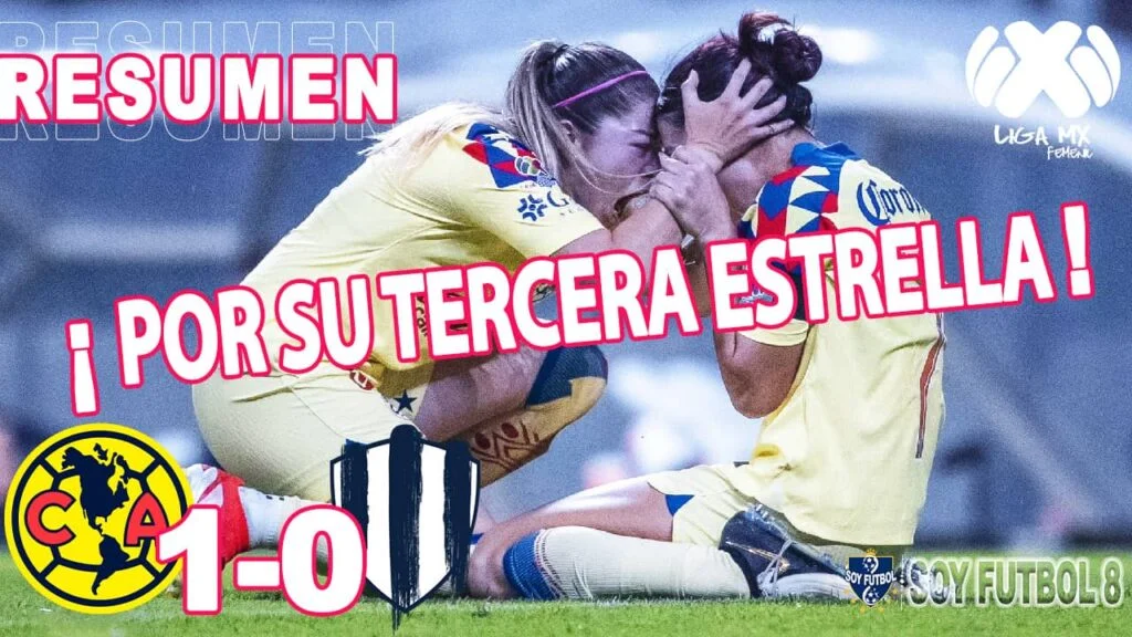 Resumen y Gol América vs Rayadas 1-0 Liga MX Femenil