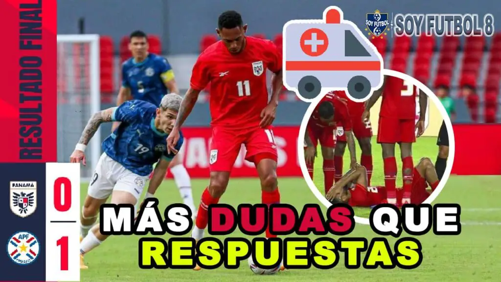 Panamá cae ante Paraguay y se encienden las lesiones